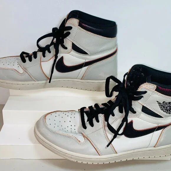 NIKE AIR JORDAN SB 1 NY TO PARIS RETRO HIGH TOP OG DEFIANT Men 10.5M #CD657800 - Picture 4 of 9